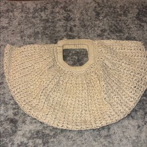 SHEIN Beige Woven Wristlet